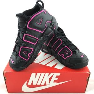 Nike Air More Uptempo GS Black/Pink
